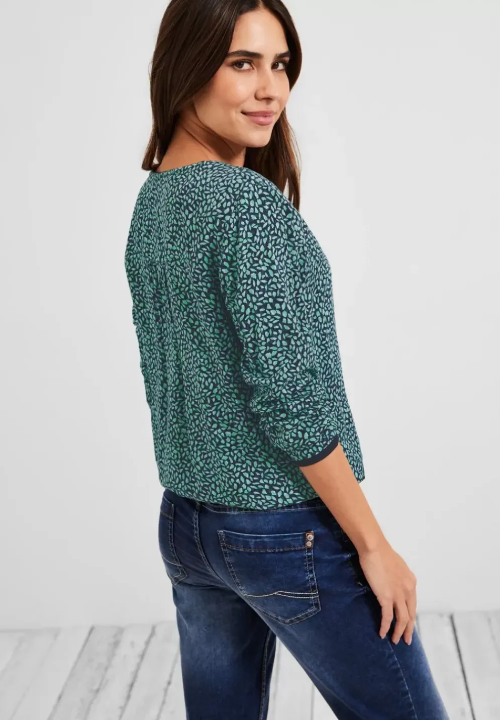 Minimalmuster Bluse