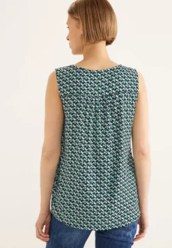 Minimalmuster Blusentop