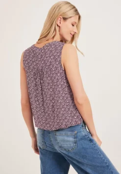 Minimalprint Bluse