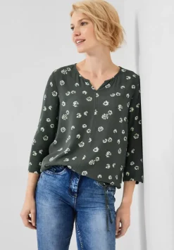 Minimalprint Bluse