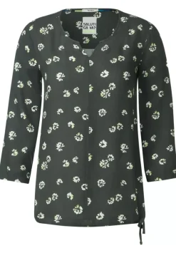 Minimalprint Bluse