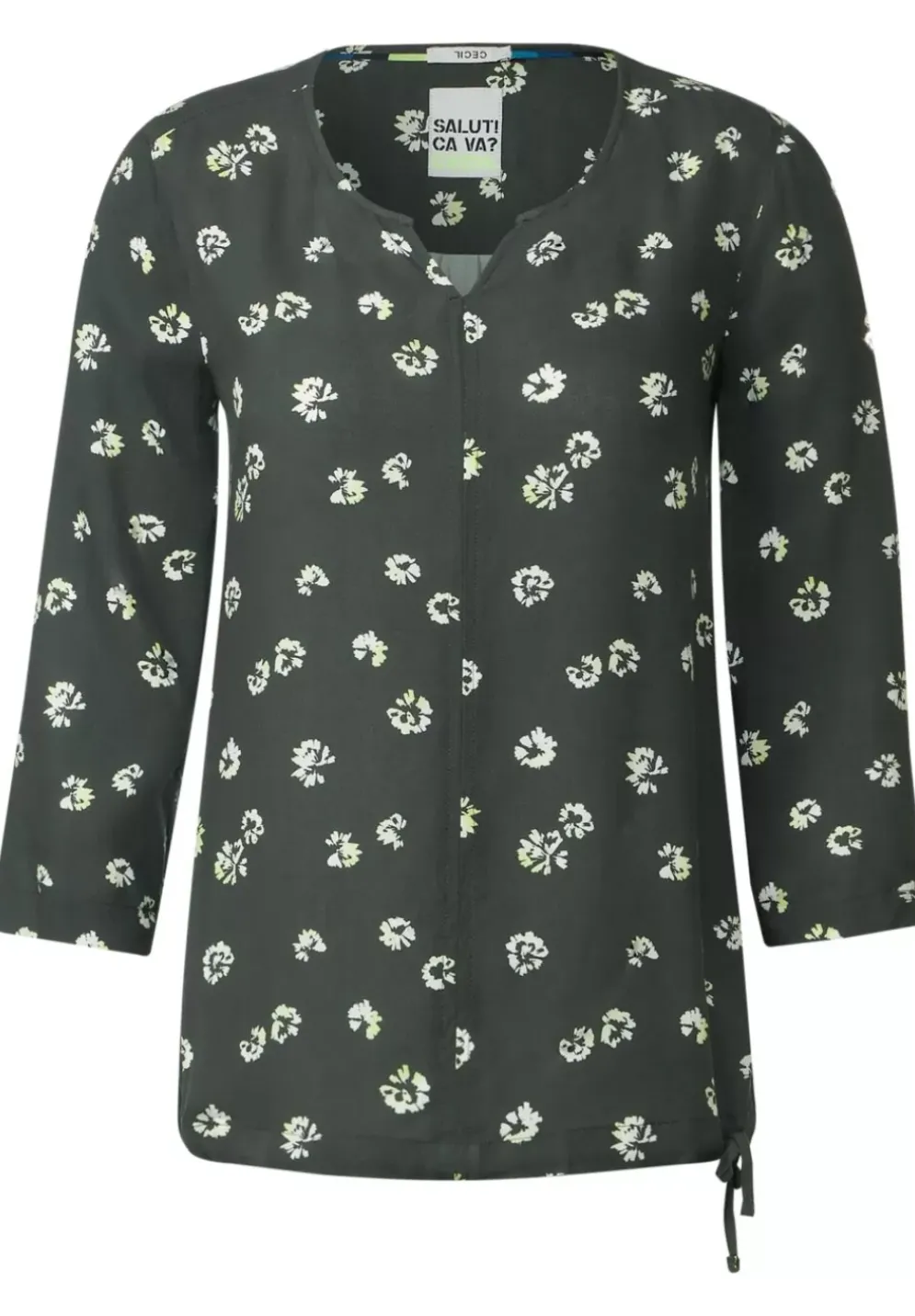 Minimalprint Bluse