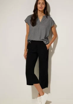 Minimalprint Blusenshirt
