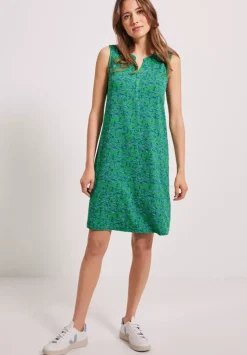 Minimalprint Jersey Kleid