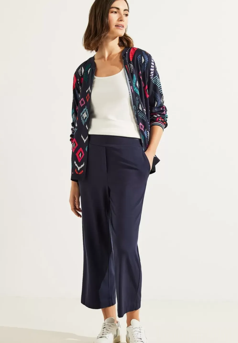 Multicolor Blusenjacke