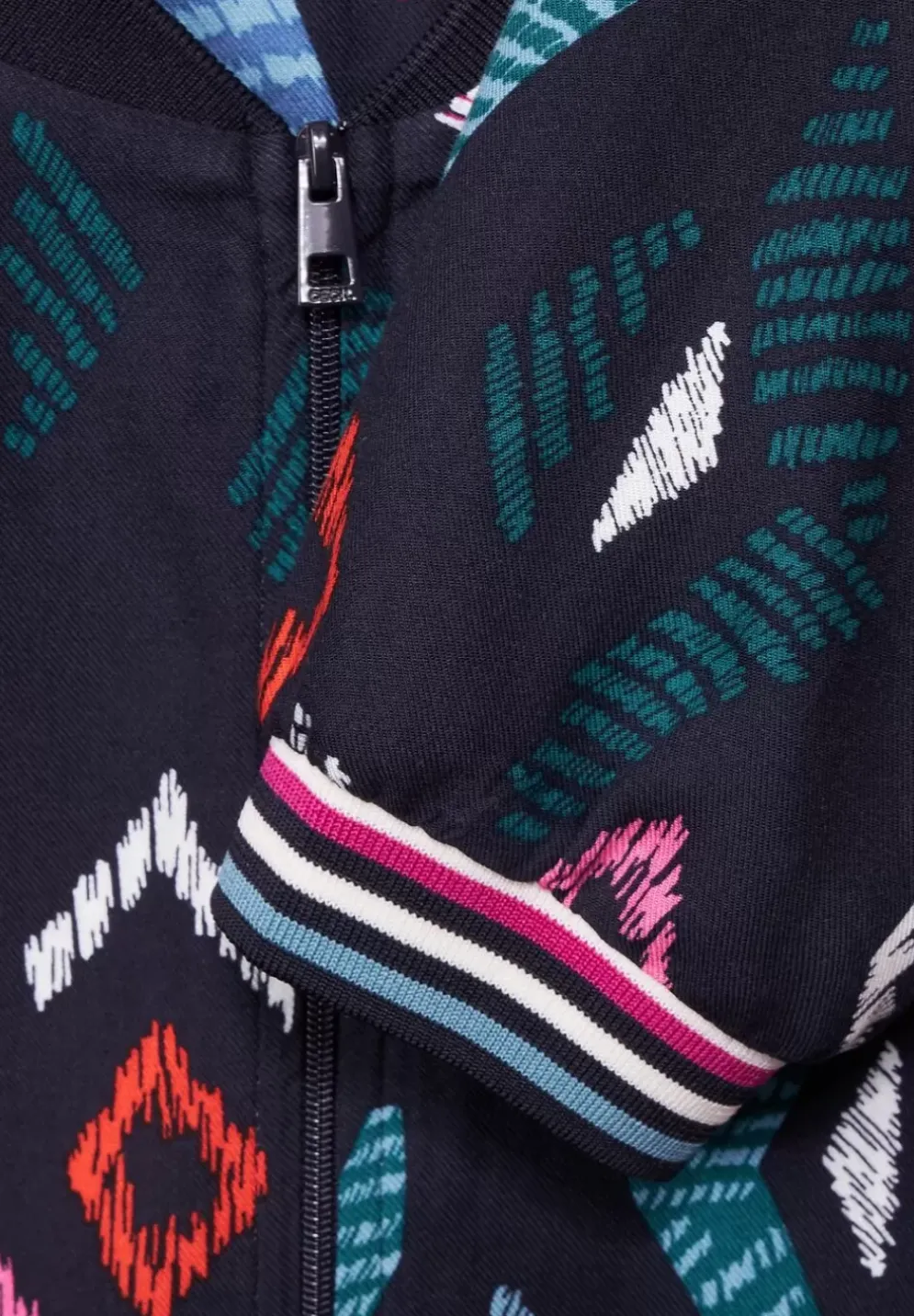 Multicolor Blusenjacke