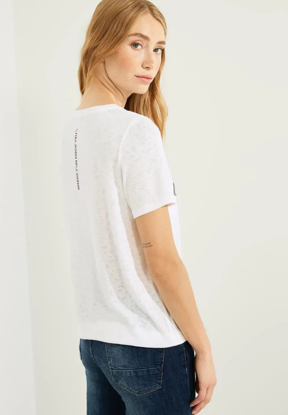 Multicolor Fotoprint Shirt