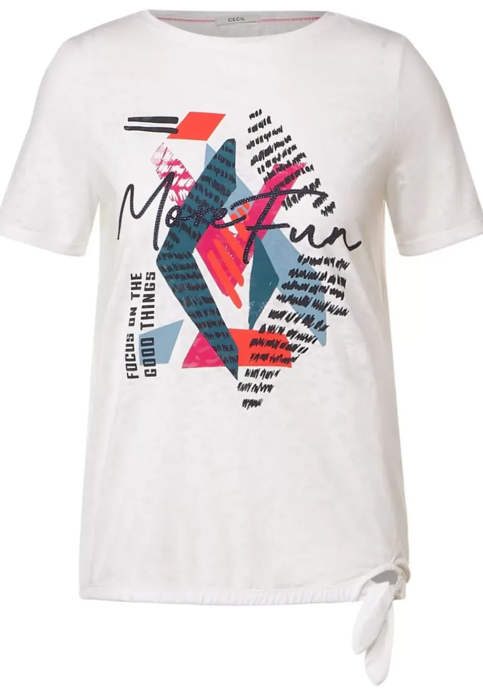 Multicolor Fotoprint Shirt