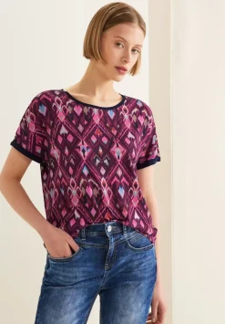 Multicolor Ikat T-Shirt