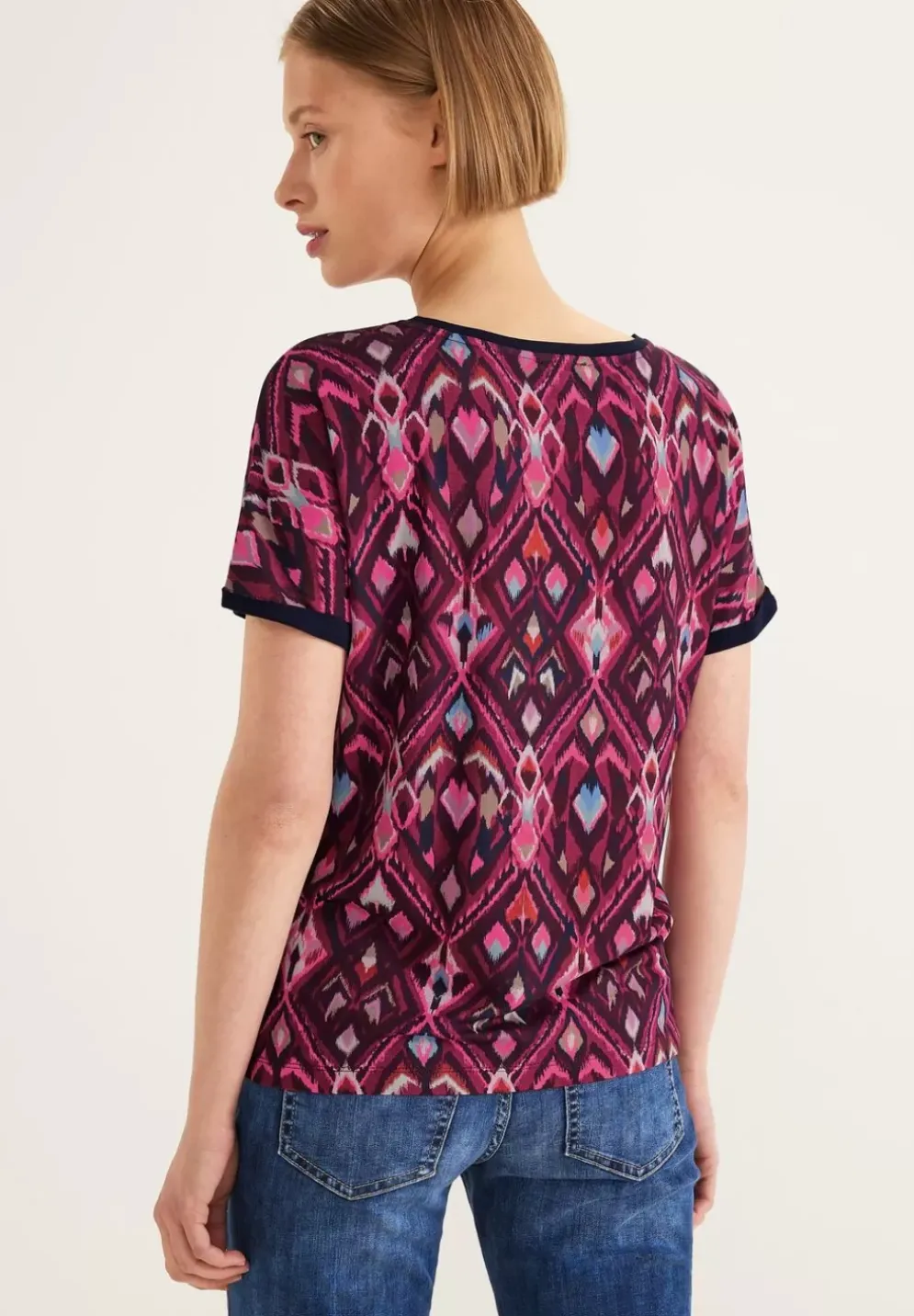 Multicolor Ikat T-Shirt
