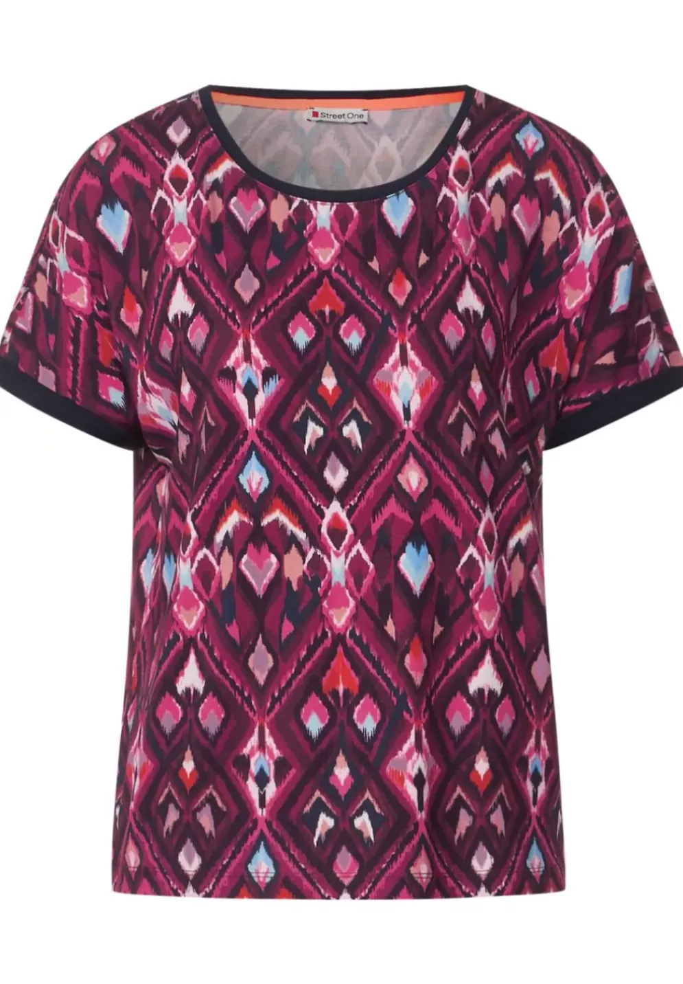 Multicolor Ikat T-Shirt