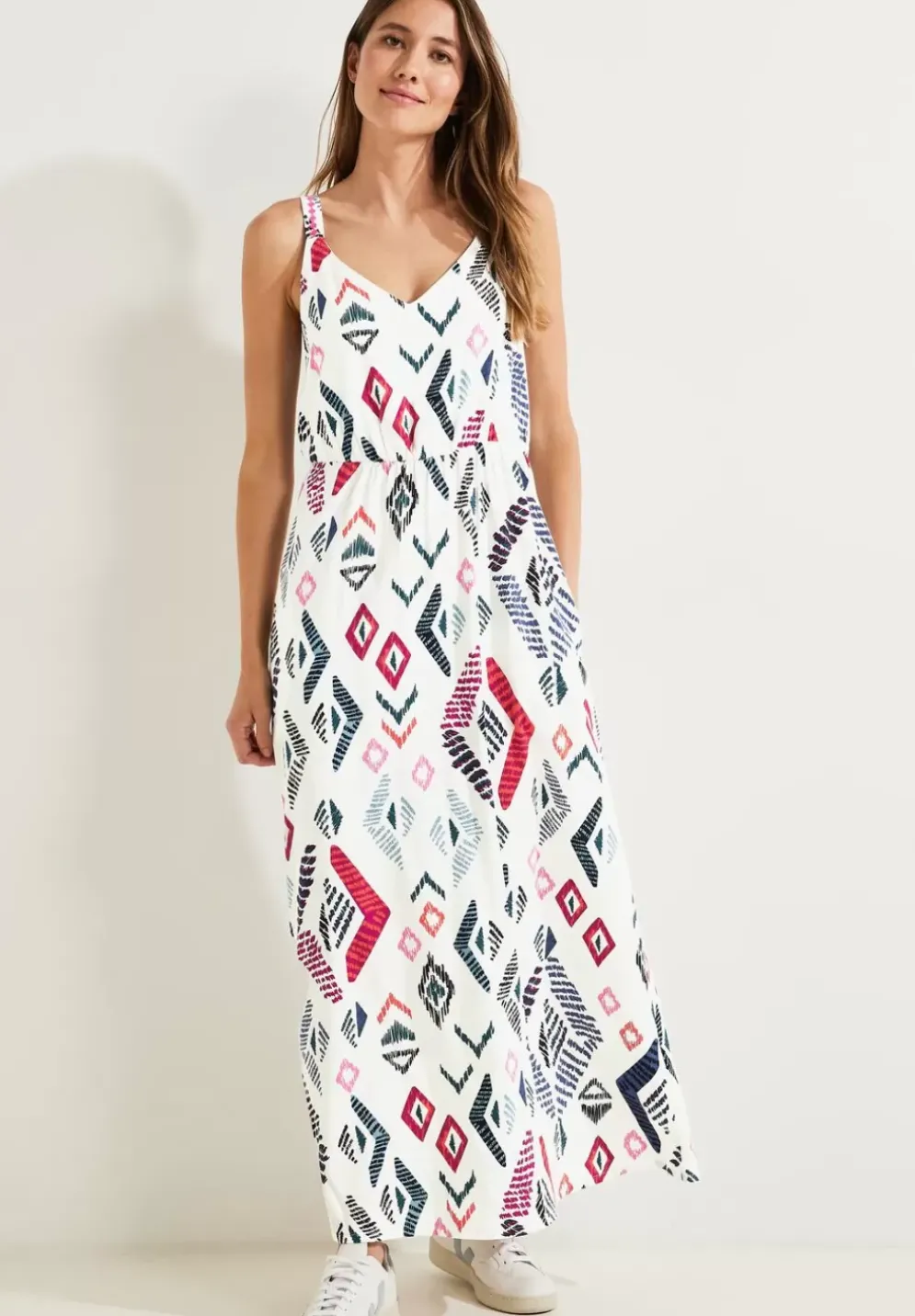 Multicolor Maxi Kleid