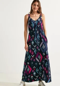 Multicolor Maxi Kleid