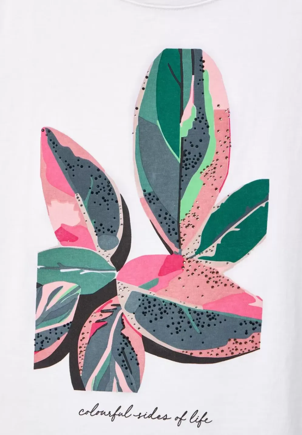 Multicolor Partprint Shirt