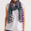 Multicolor Print Schal