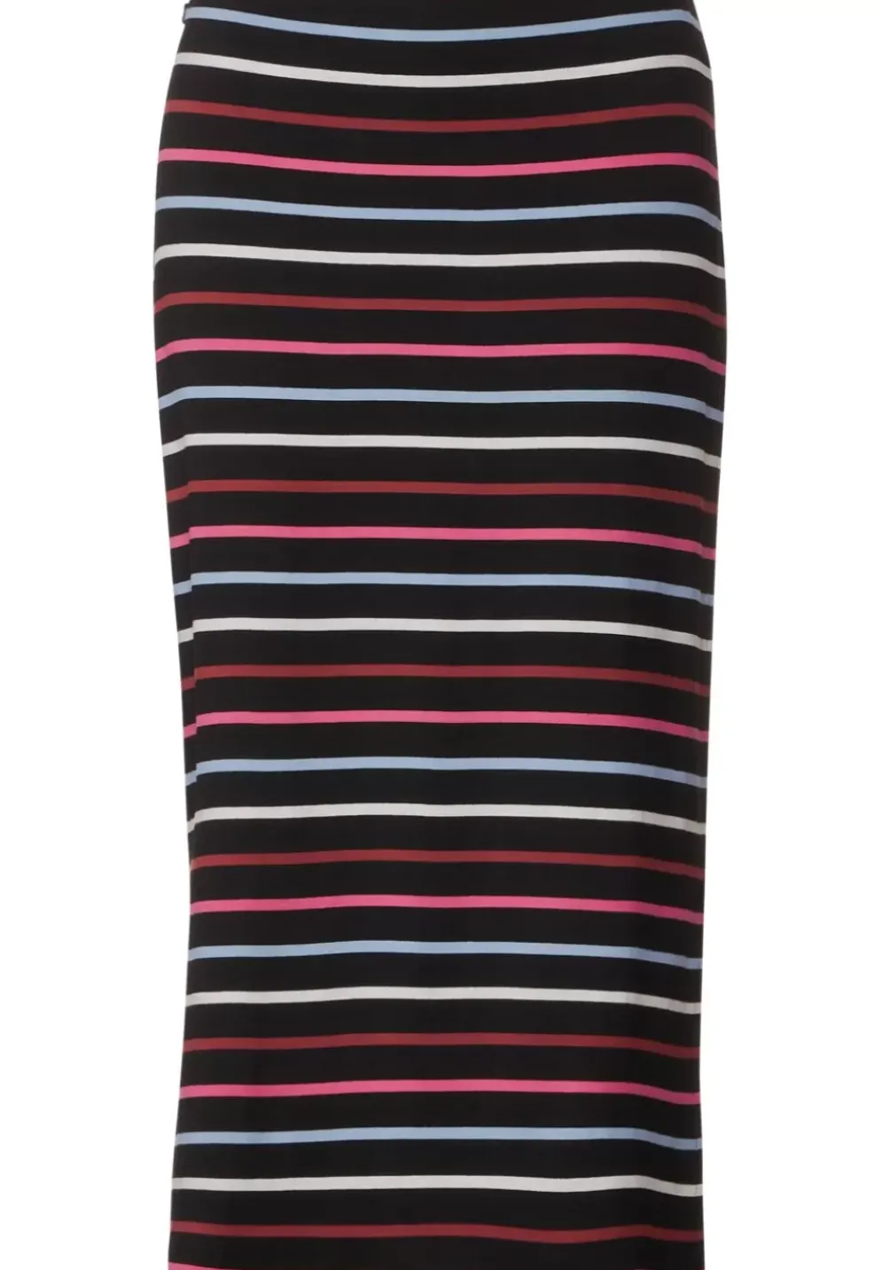 Multicolor Streifen Midirock