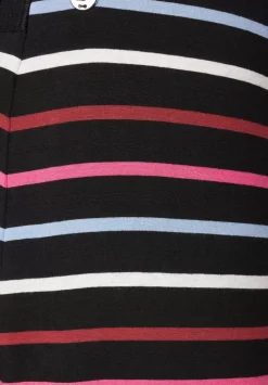 Multicolor Streifen Midirock