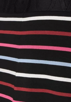 Multicolor Streifen Midirock