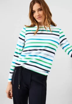 Multicolor Streifen Shirt