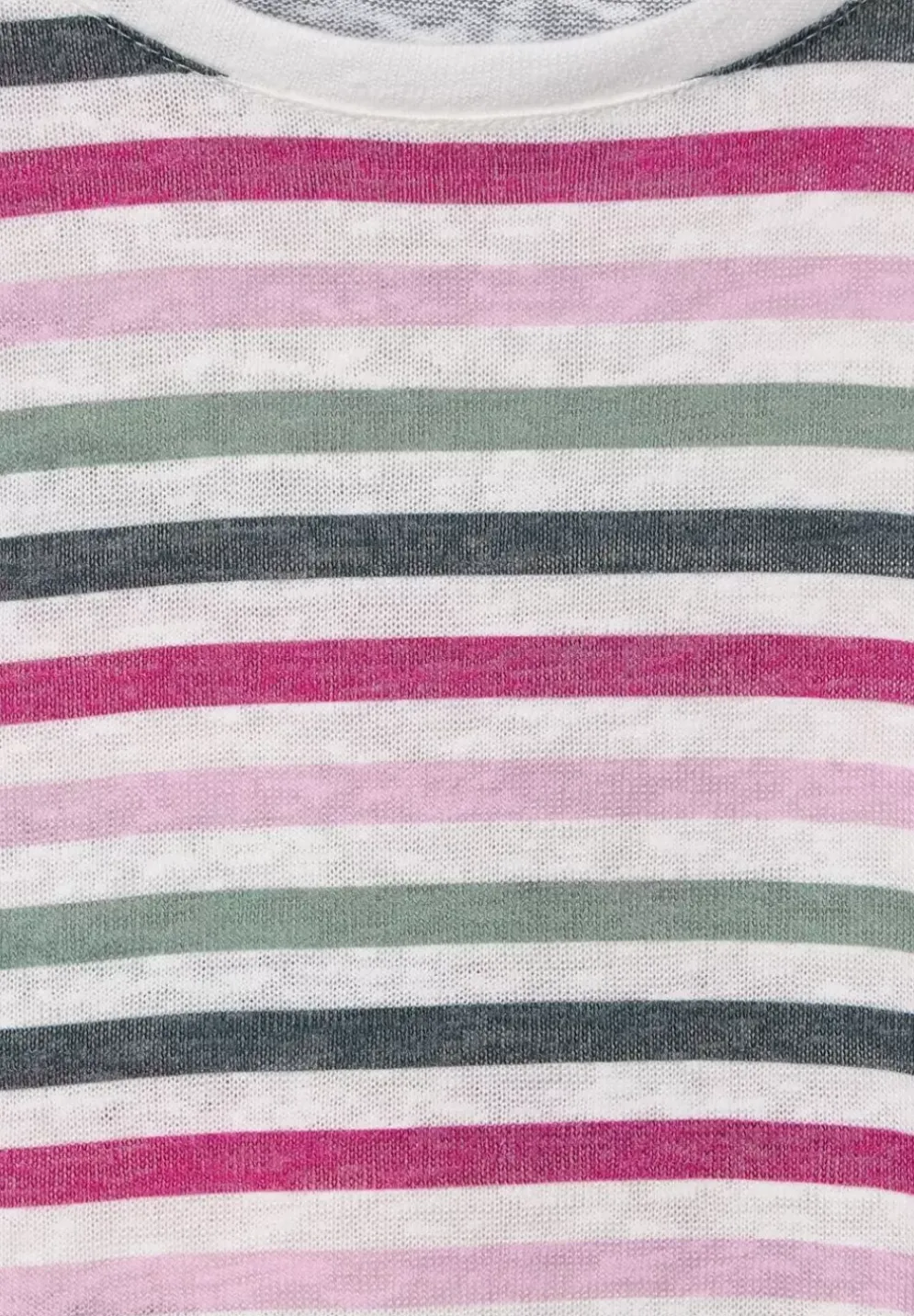 Multicolor Streifen T-Shirt