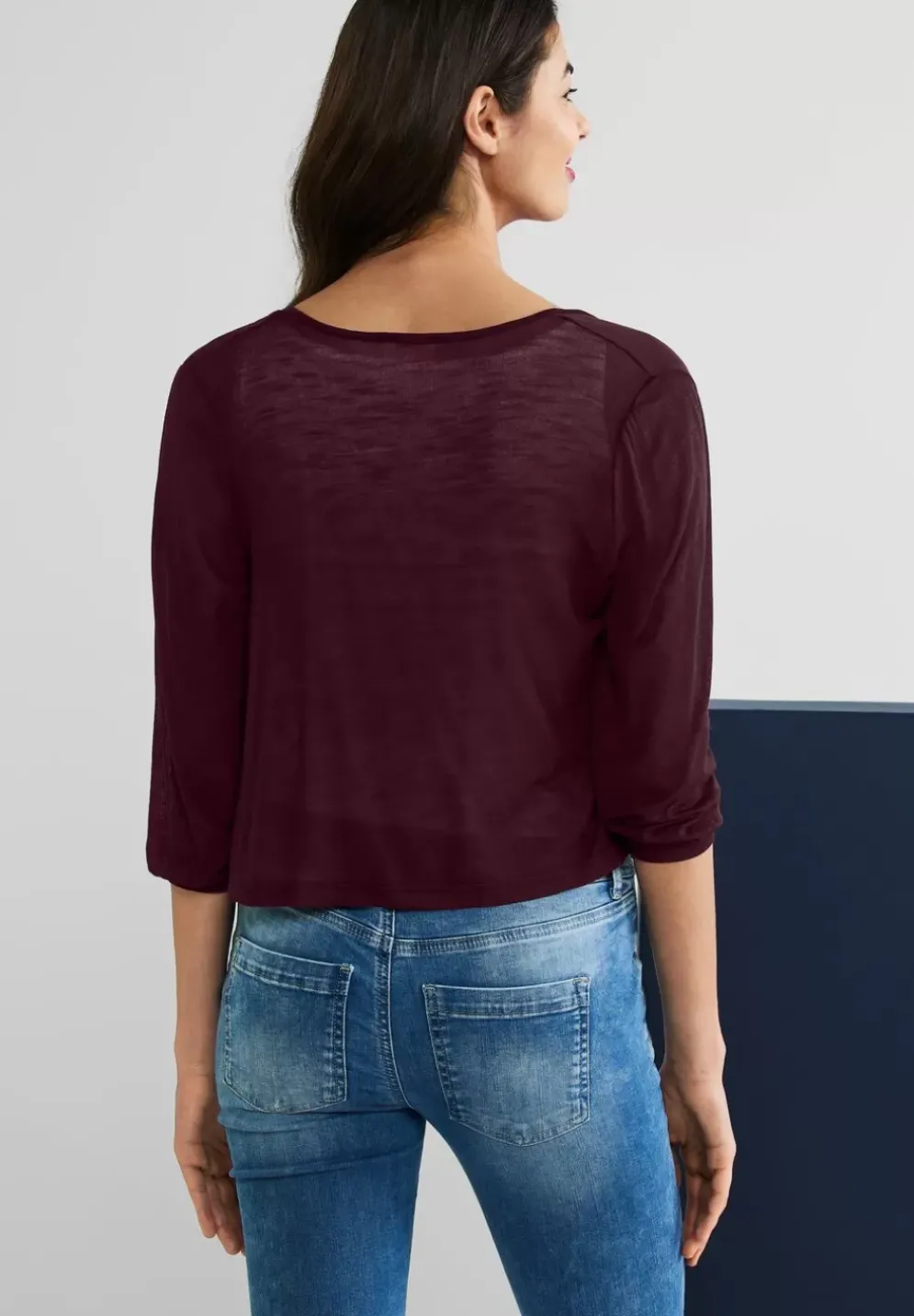Offene Shirtjacke