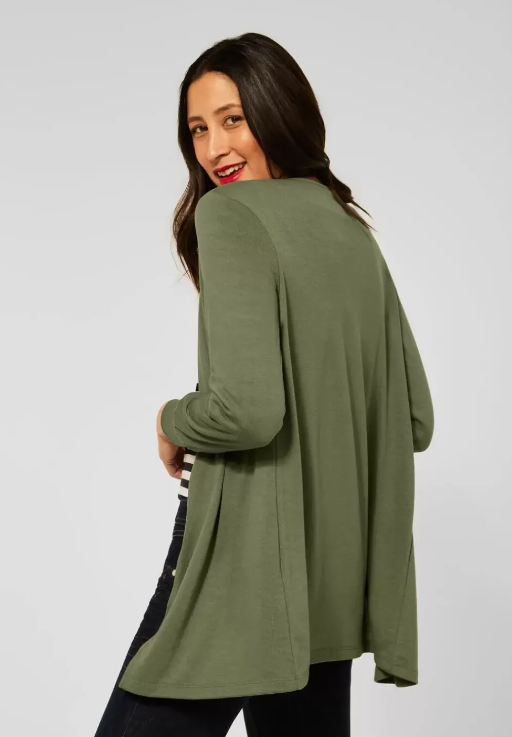 Offene Shirtjacke