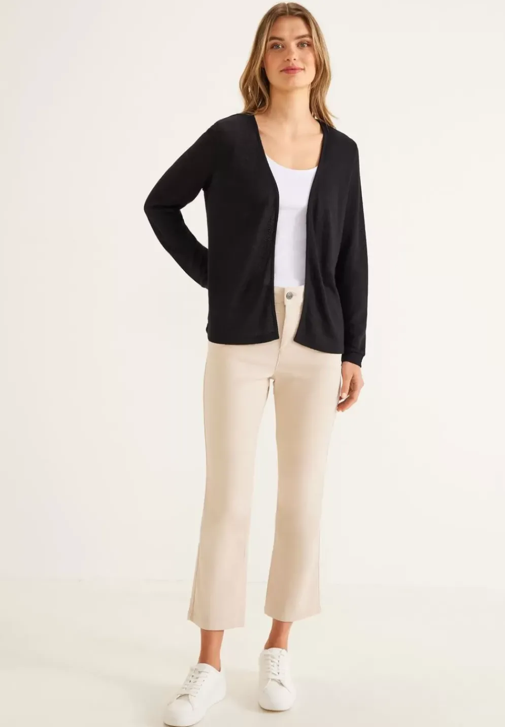 Offene Shirtjacke