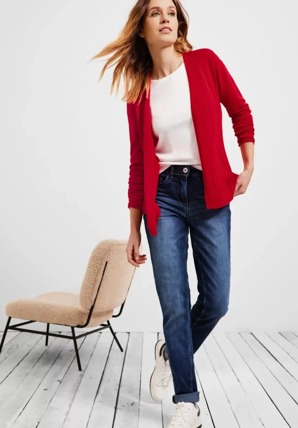 Offener Basic Cardigan