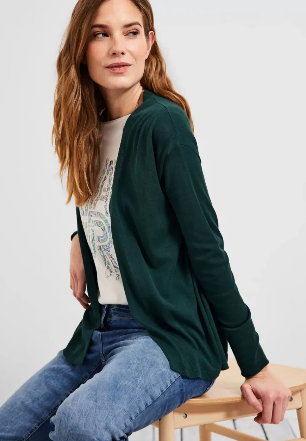 Offener Basic Cardigan