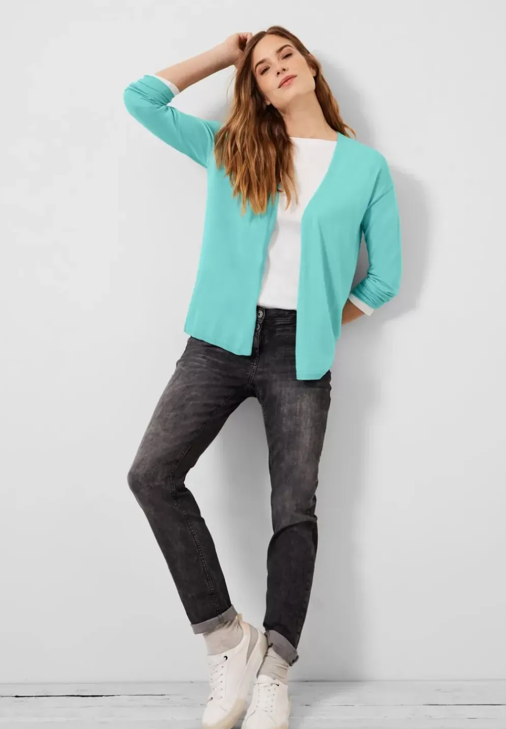 Offener Basic Cardigan