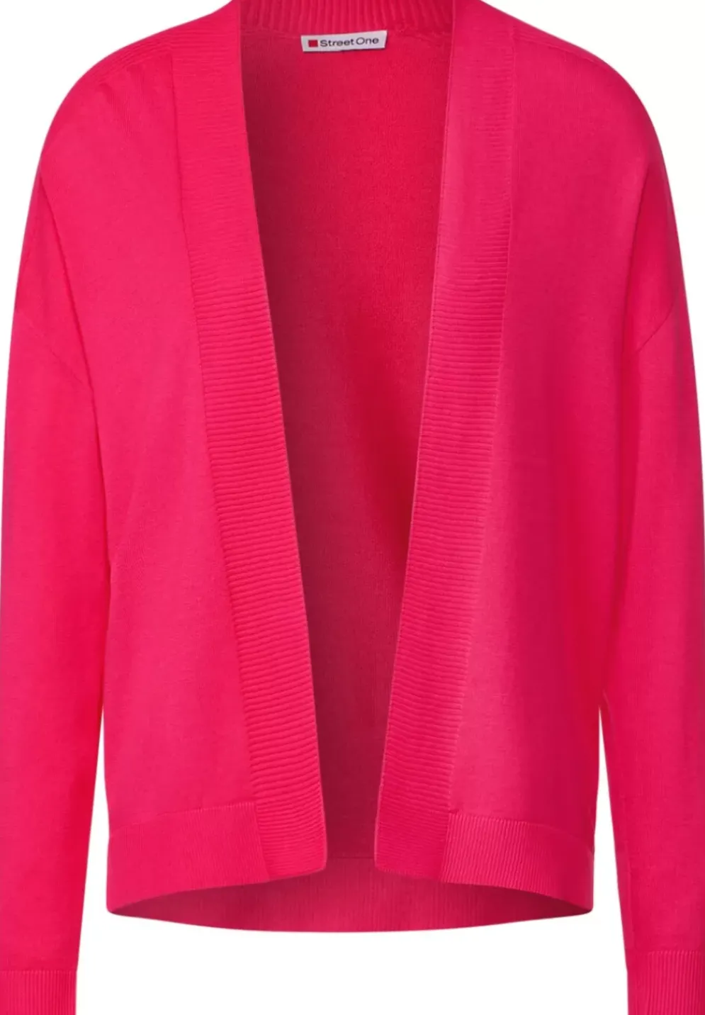 Offener Cardigan In Unifarbe