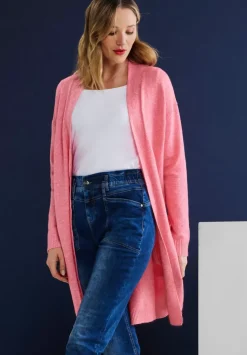 Offener Long Cardigan