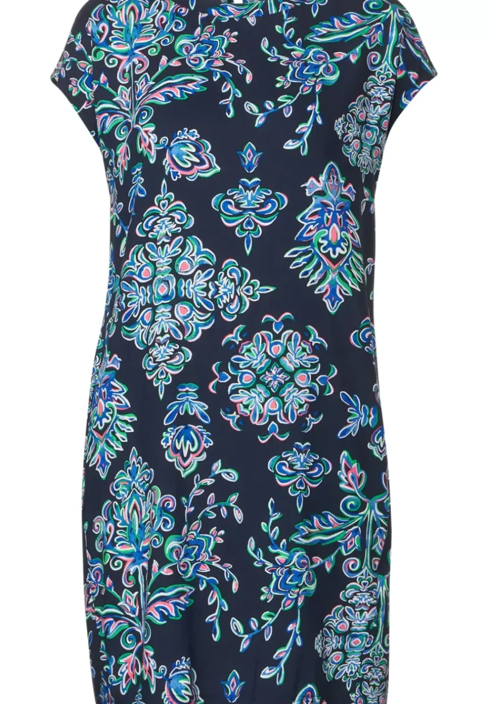 Ornament Print Kleid