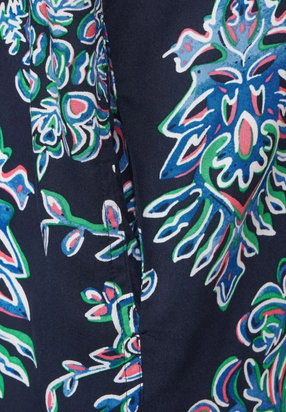 Ornament Print Kleid
