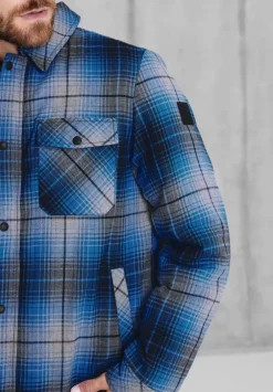 Overshirt Mit Karodessin