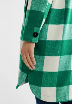 Overshirt Mit Karomuster