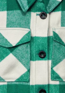 Overshirt Mit Karomuster