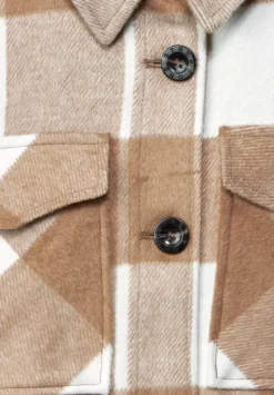 Overshirt Mit Karomuster