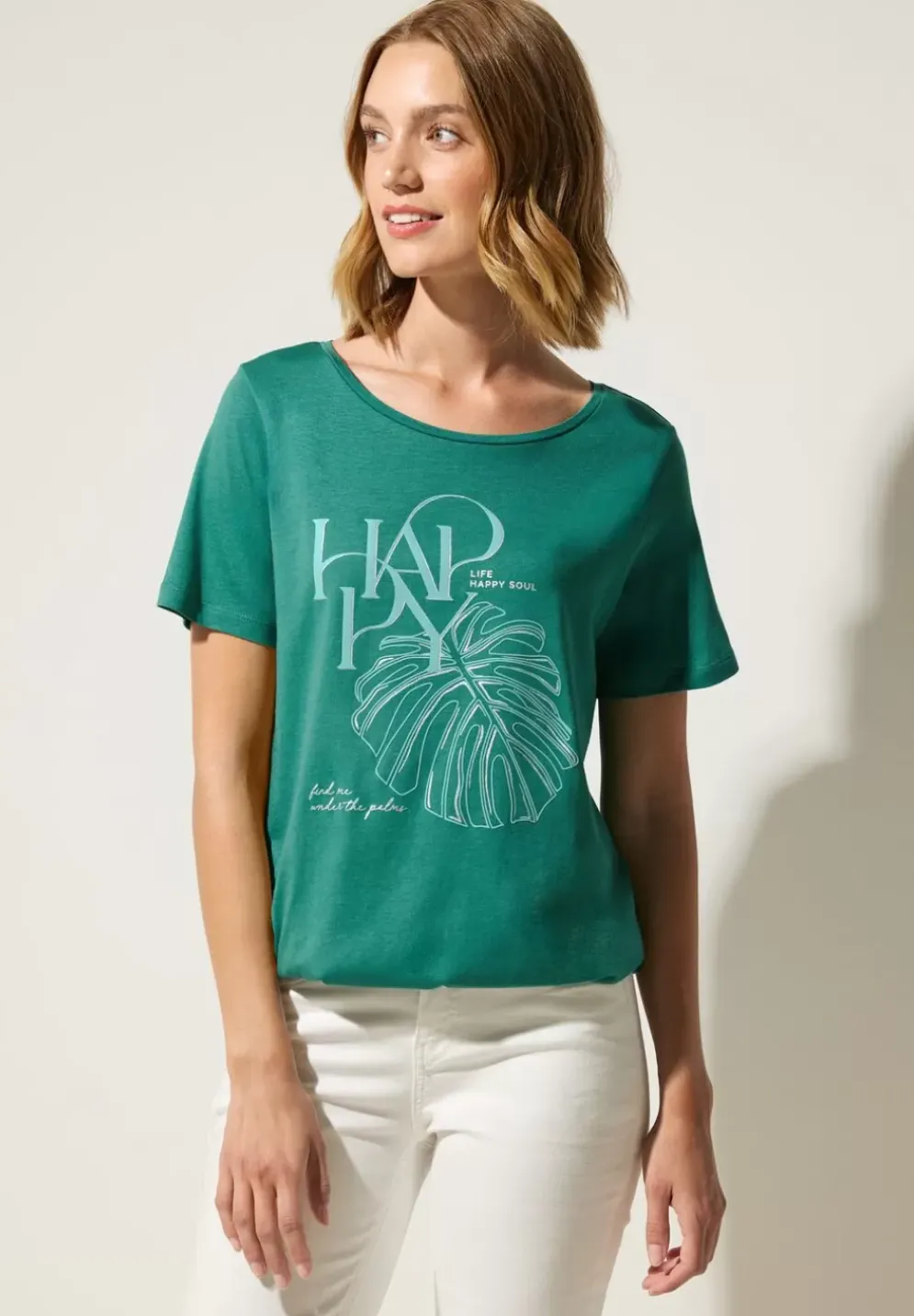 Palmen Partprint Shirt