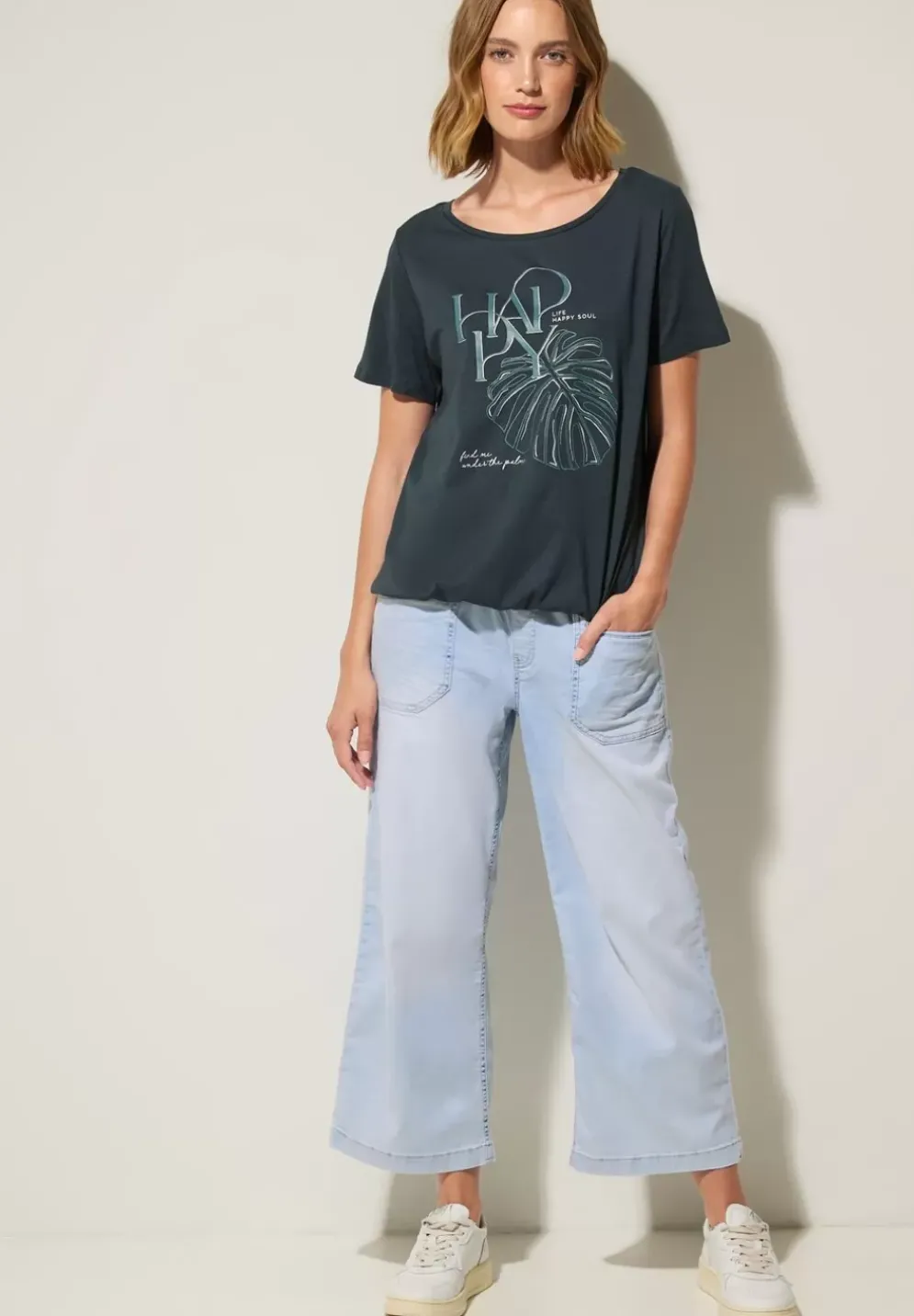 Palmen Partprint Shirt