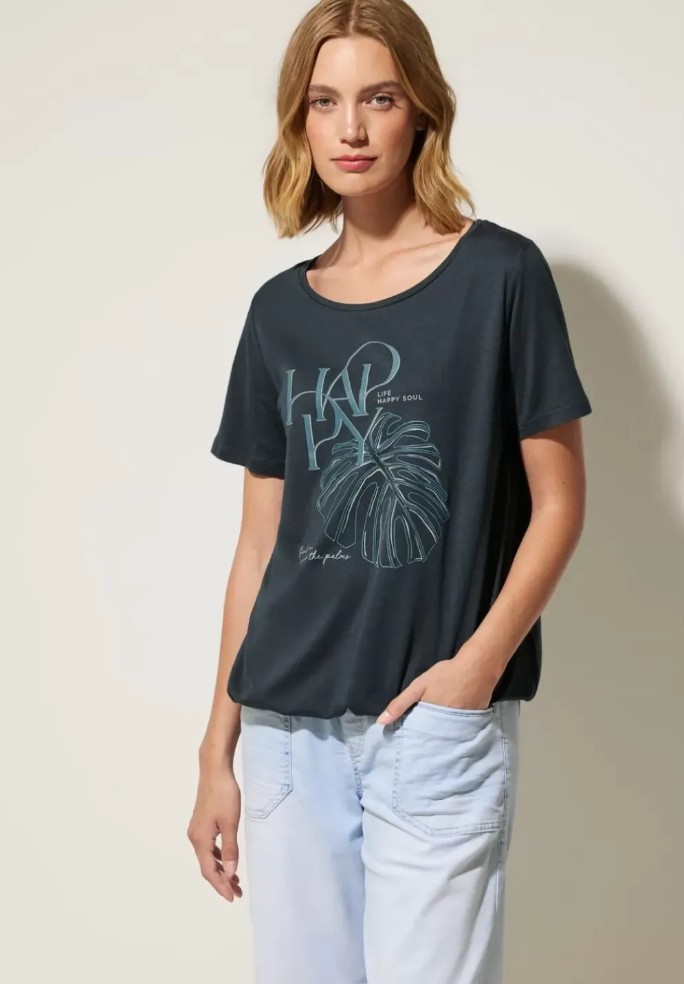 Palmen Partprint Shirt