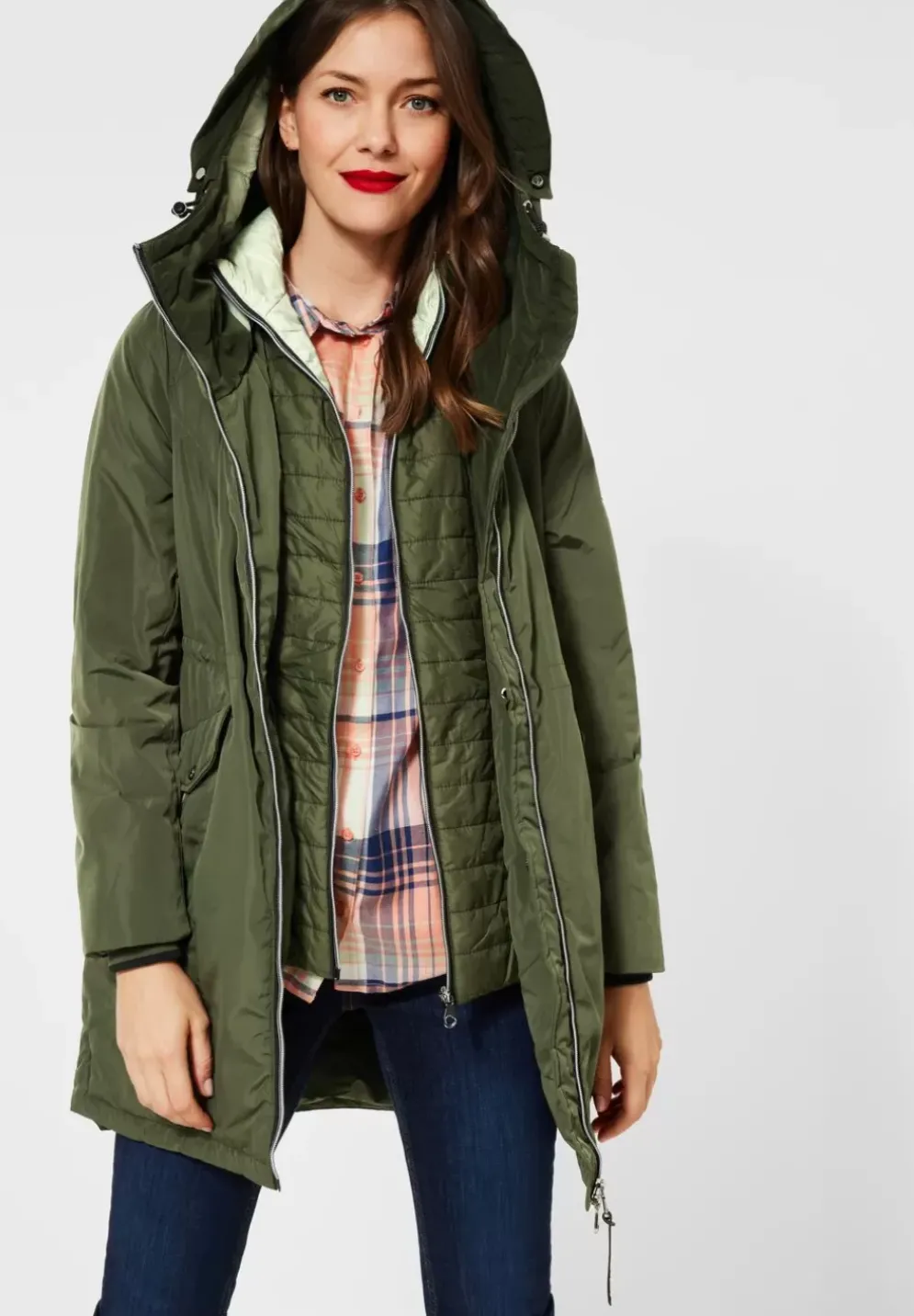 Parka Mit 2-Wege Zipper