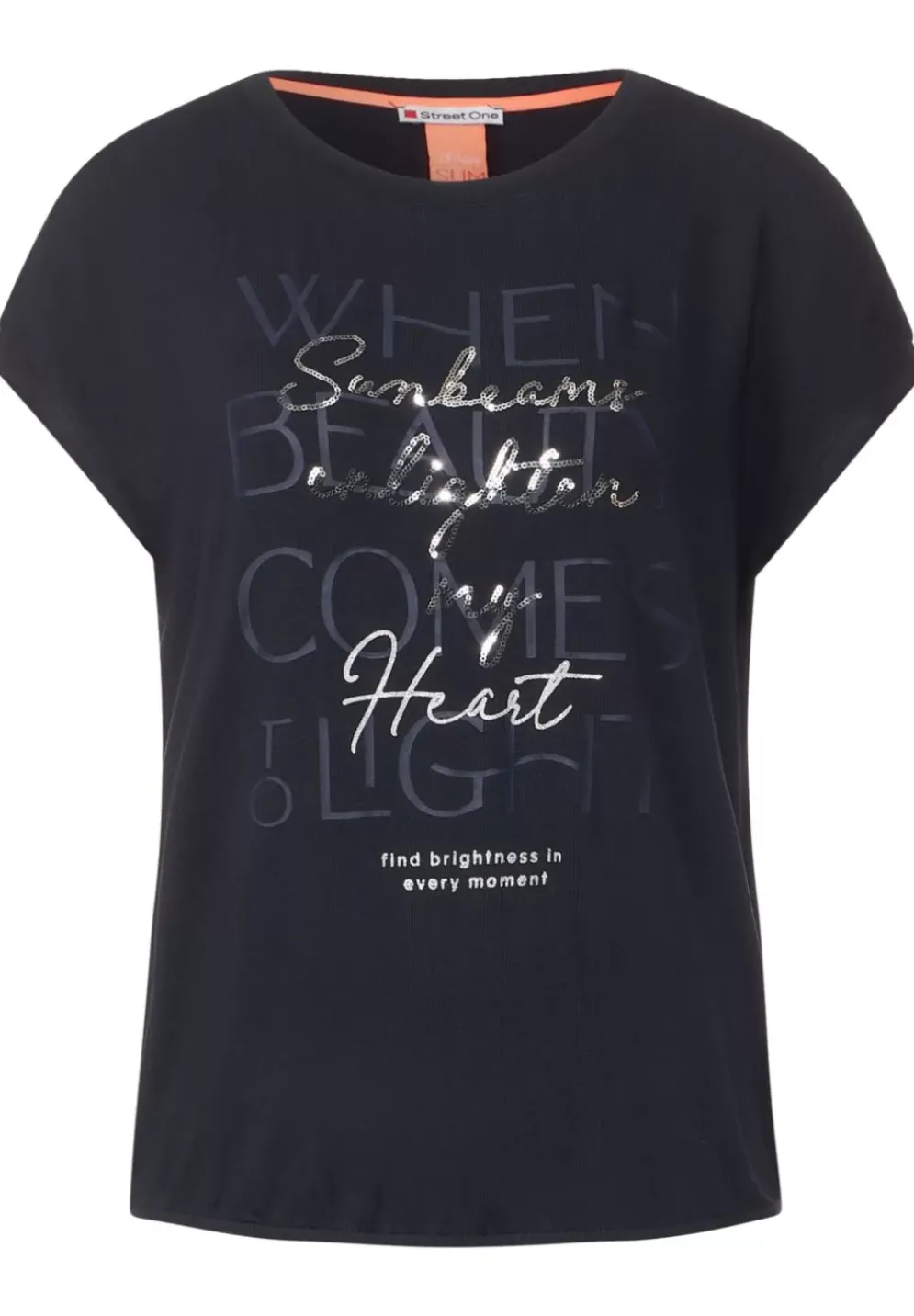 Partprint T-Shirt