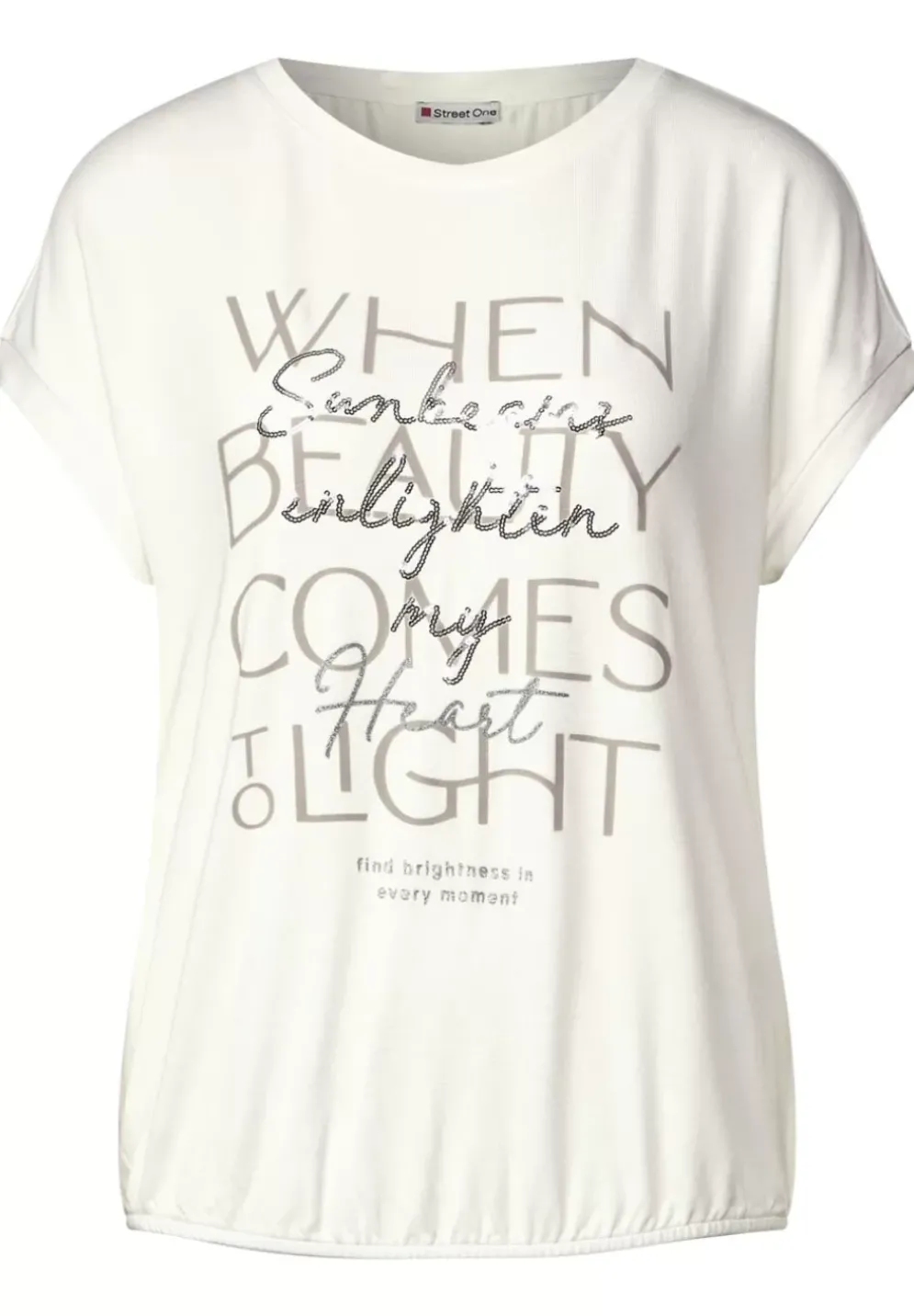 Partprint T-Shirt