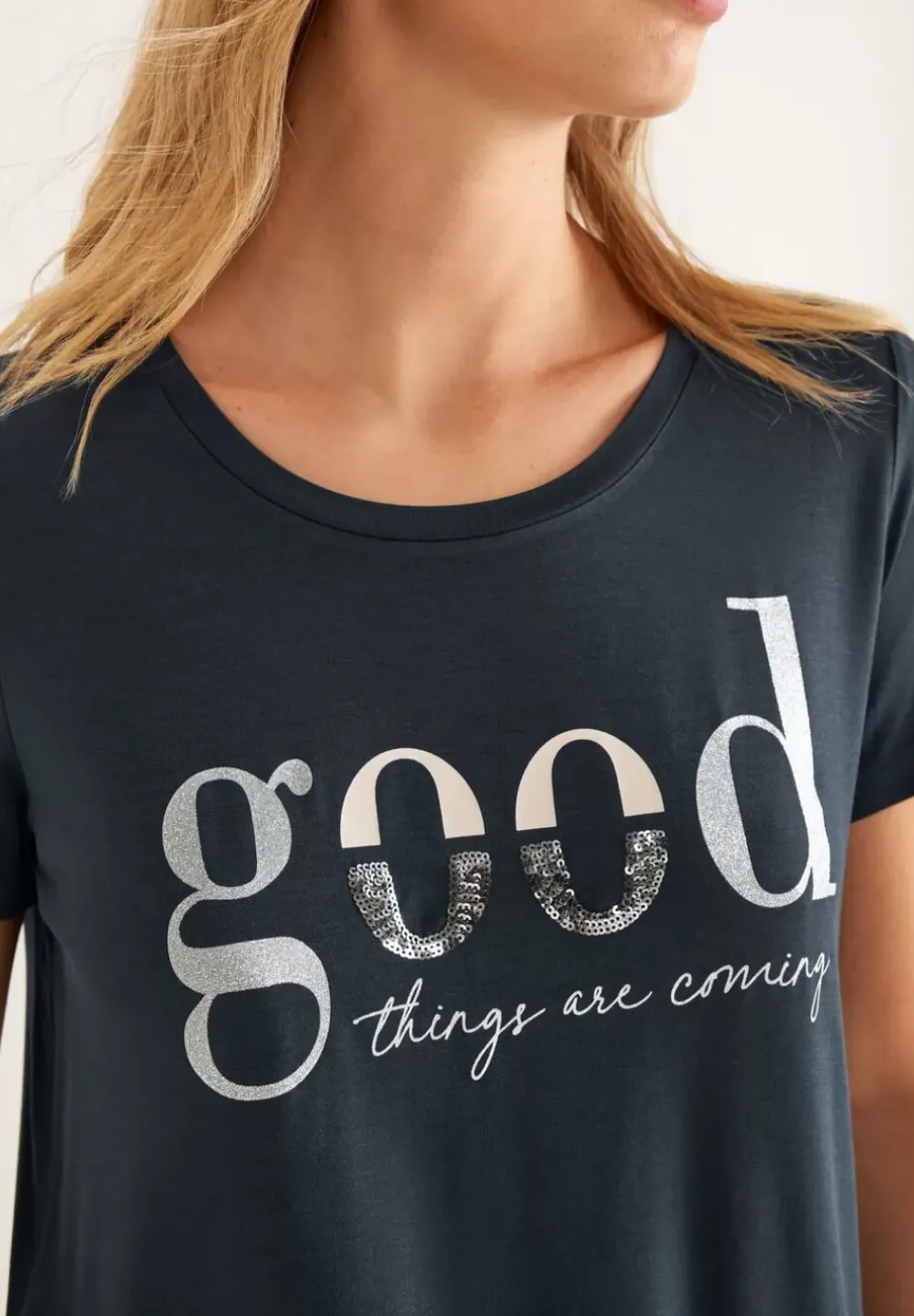 Partprint T-Shirt