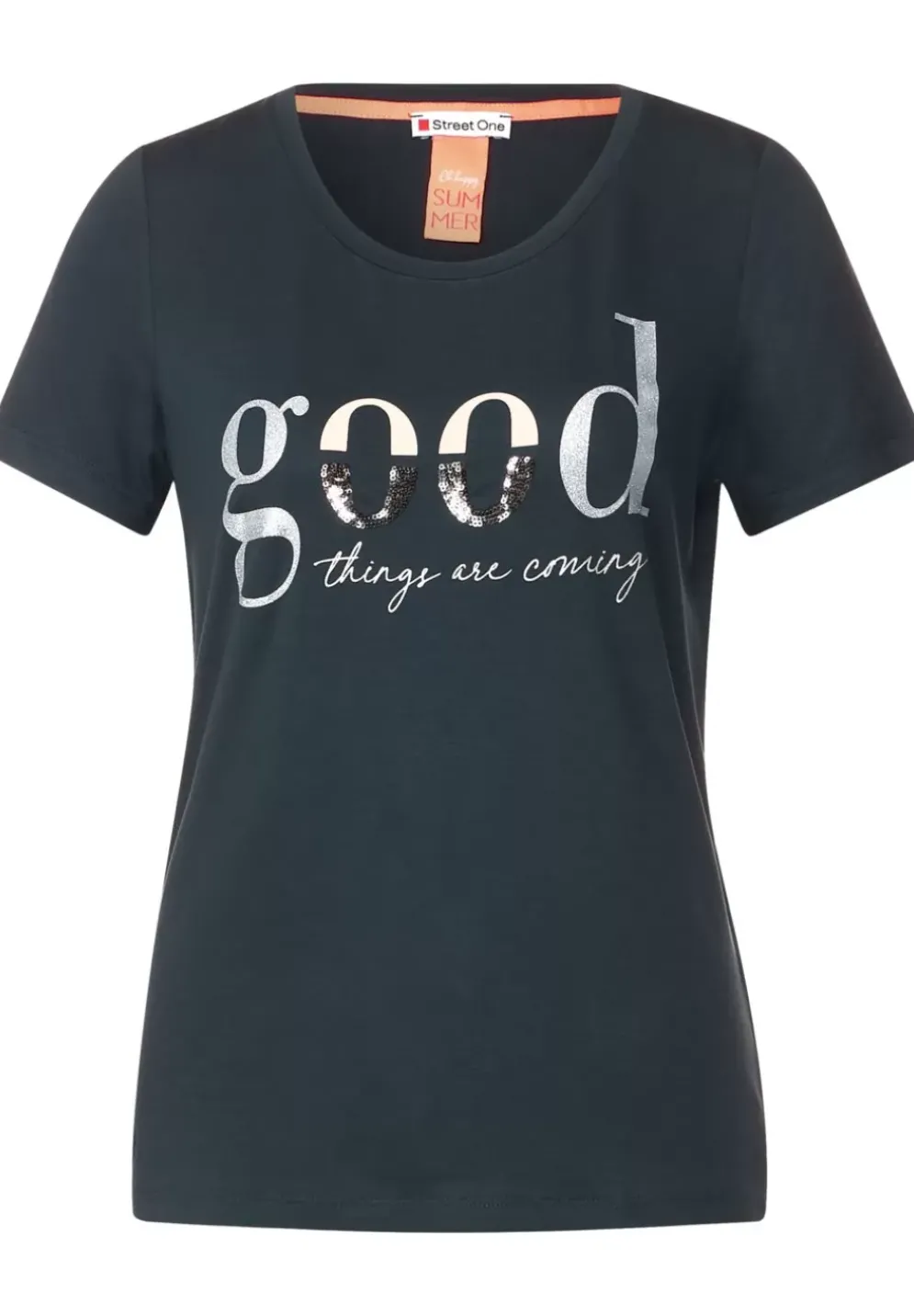 Partprint T-Shirt