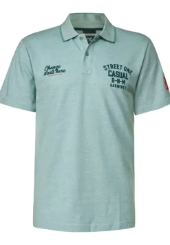 Piquee Printmix Poloshirt