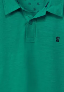 Poloshirt In Jersey Slub
