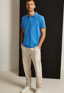 Poloshirt In Jersey Slub
