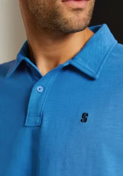 Poloshirt In Jersey Slub